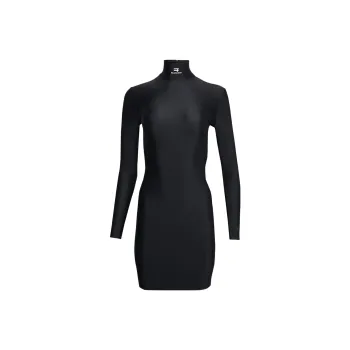Balenciaga Turtleneck Mini Dress 'Black'