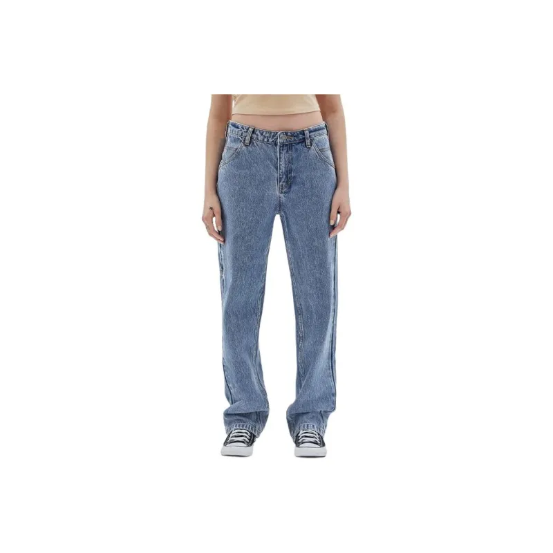 GUESS Originals Kit Acid Washed Carpenter Jeans Jeans Women's Blue-0