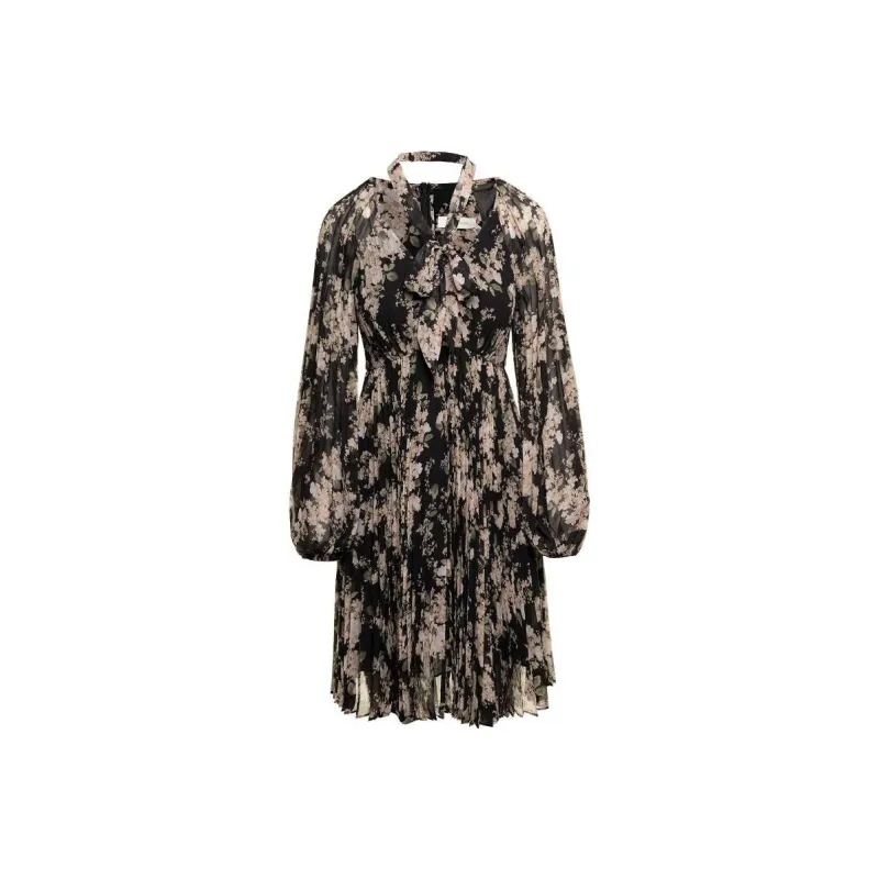 Zimmermann Long-Sleeved Dresses Women's Black-0