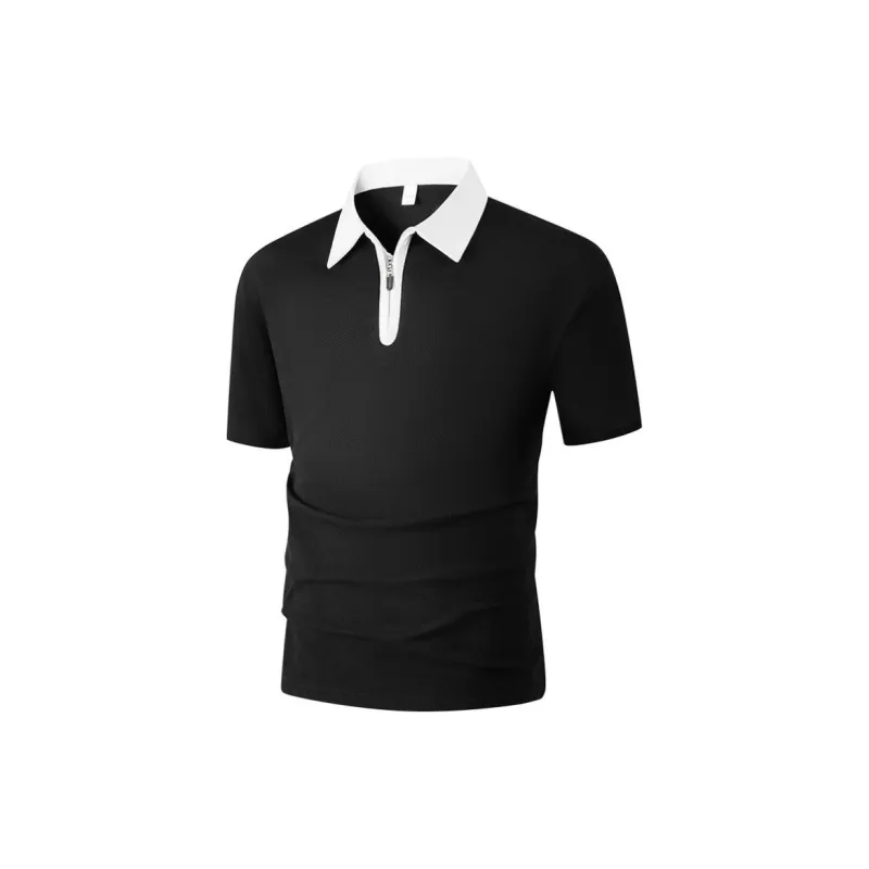 Warrior Polo Shirt Unisex Black-6