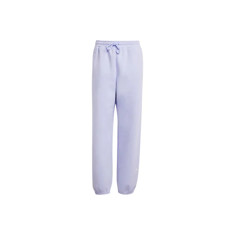 Adidas x Stella McCartney LOOSE SWEAT TRACKSUIT BOTTOMS Knitted Sports Pants Women's Light Purple-0