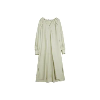 ELLE Long Sleeved Dress Women's Light Green