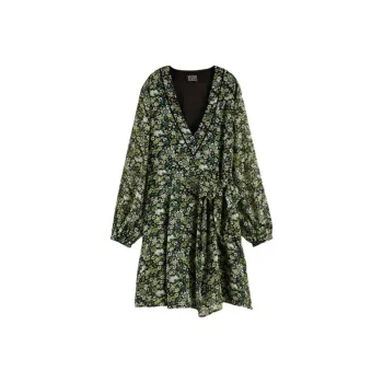 Scotch&Soda Long-Sleeved Dresses Women's Multicolor