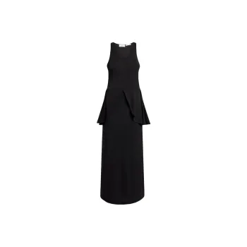 BIte Studio Petal Ruffled Maxi Dress