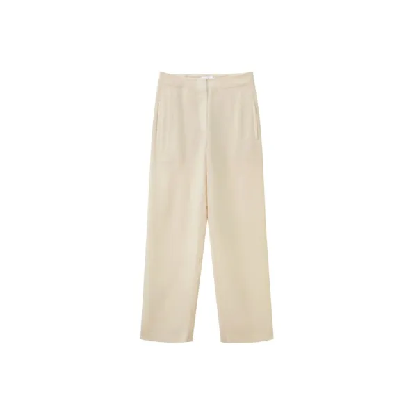 OVV Suit Trousers Women's Khaki Solid Color 09-0