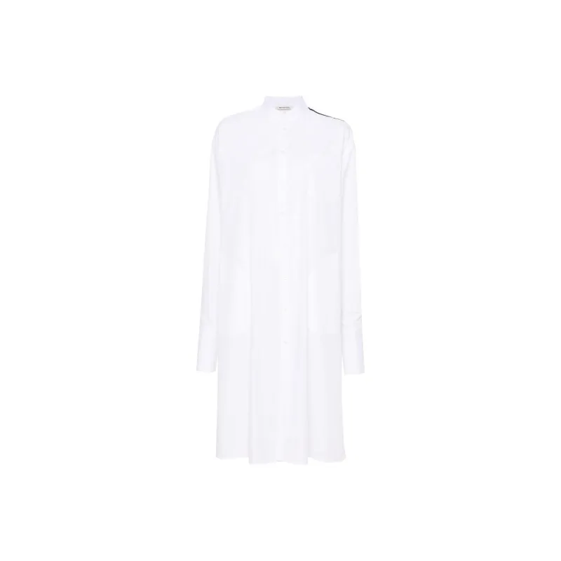 PETER DO Band collar Midi Shirt Dress-0