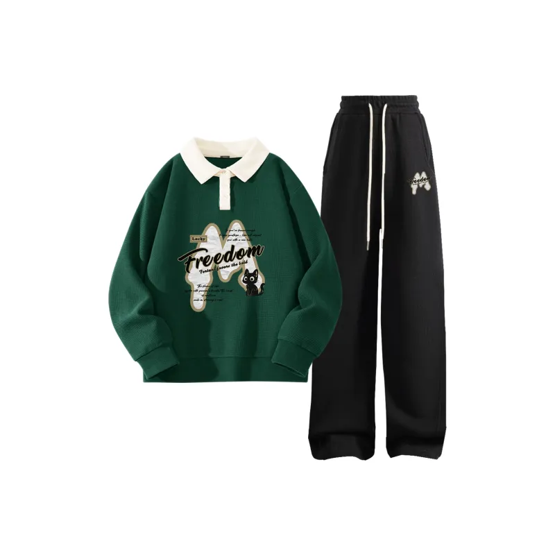 MINISO Sweatshirt Sets Women's-12