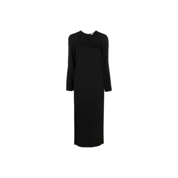 TOTEME Slouched-shoulder Midi Dress
