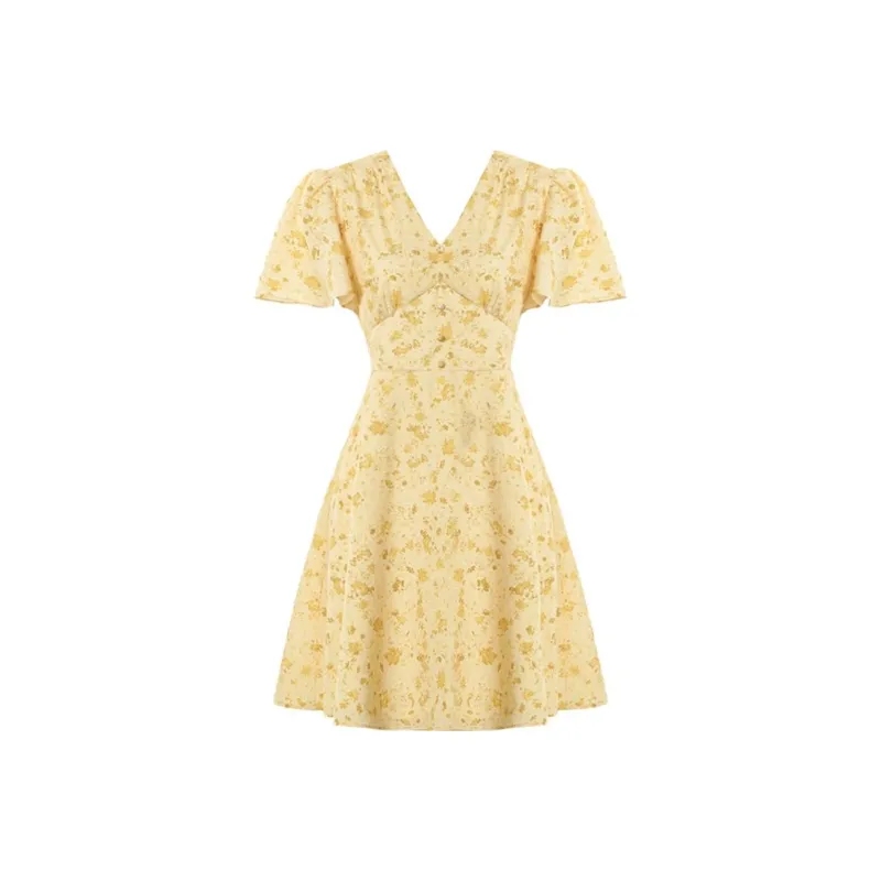 DPLAY Short Sleeved Dress Women's-0