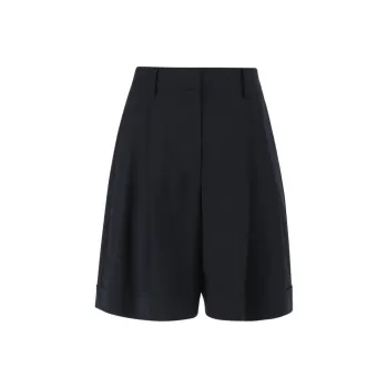 VVNK JANE PLUS Casual Shorts Women's Navy Blue