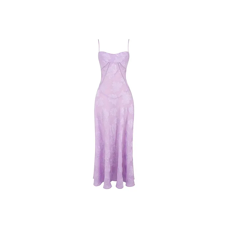 HOUSE OF CB SEREN Slip Dress Women's ORCHID/Purple-5