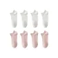 Women's-8 Pack (White 4+Pink 4)