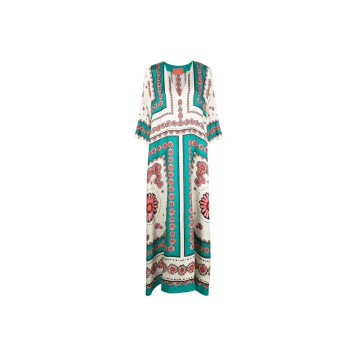 La DOUBLEJ. Long Sleeved Dresses Women's Green