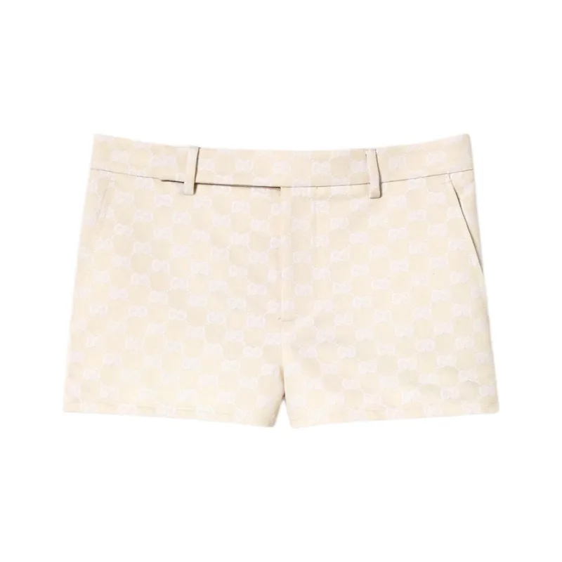GUCCI Casual Shorts Women's Light Beige-0