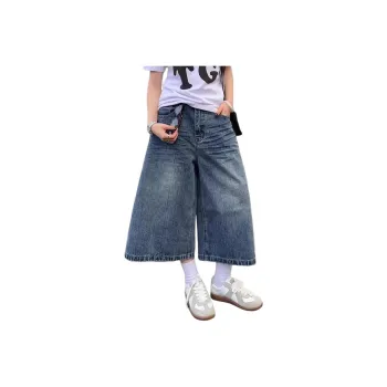 KVIV Denim Shorts Men Blue 