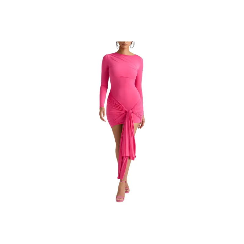 OH POLLY CIRCE Long-Sleeved Dresses Women's Magenta-0