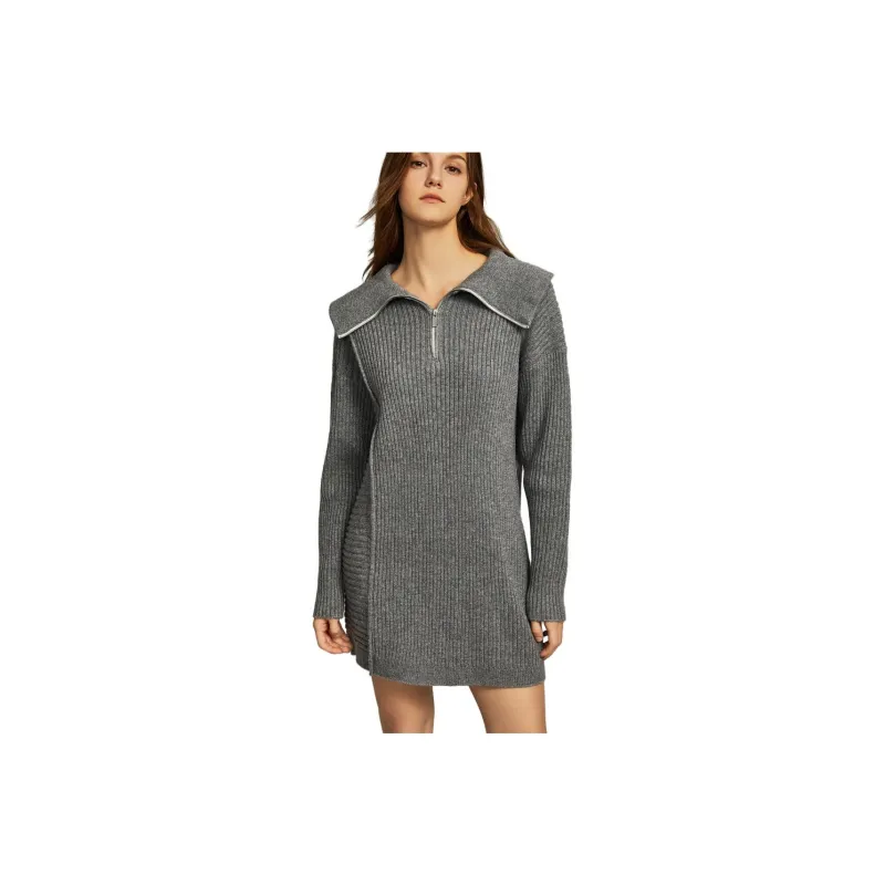 ELLE Long Sleeved Skirt Fall Women's-4