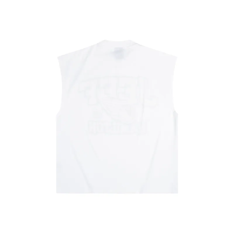 JEFF HAMILTON SS24 Tank Top Unisex White-1