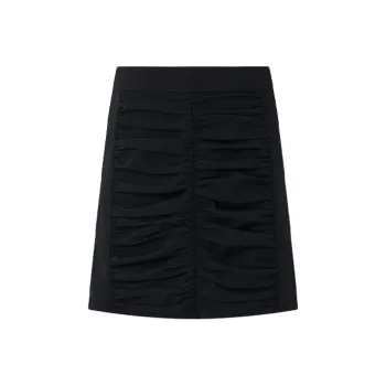 GANNI Casual Short Skirts Women's Black