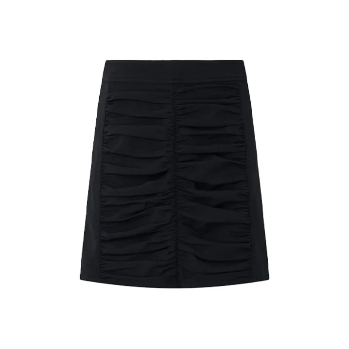 GANNI Casual Short Skirts Women's Black-0