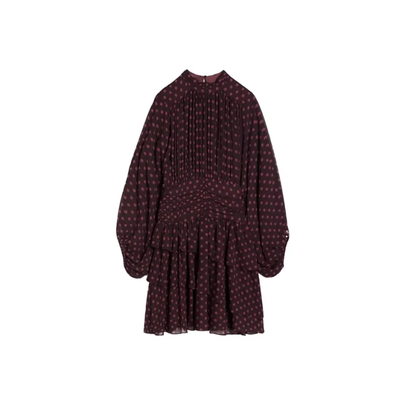 Mapping Long Sleeved Dresses Women's-0