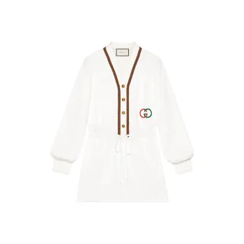 GUCCI Long Sleeved Dresses Women's White