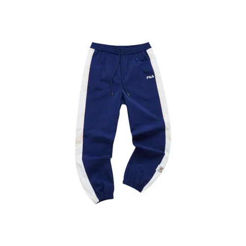 FILA FUSION BASEBALL Series Casual Pants Women's Oil Blue DB