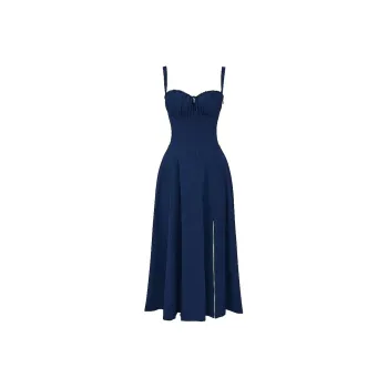 HOUSE OF CB Slip Dress Women's French Marine Blue