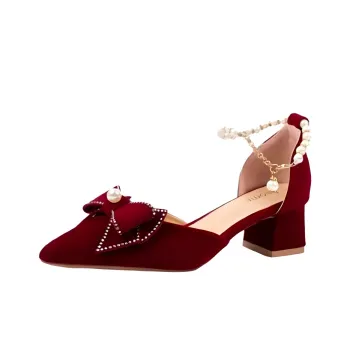 Zomila High Heels Women's Burgundy