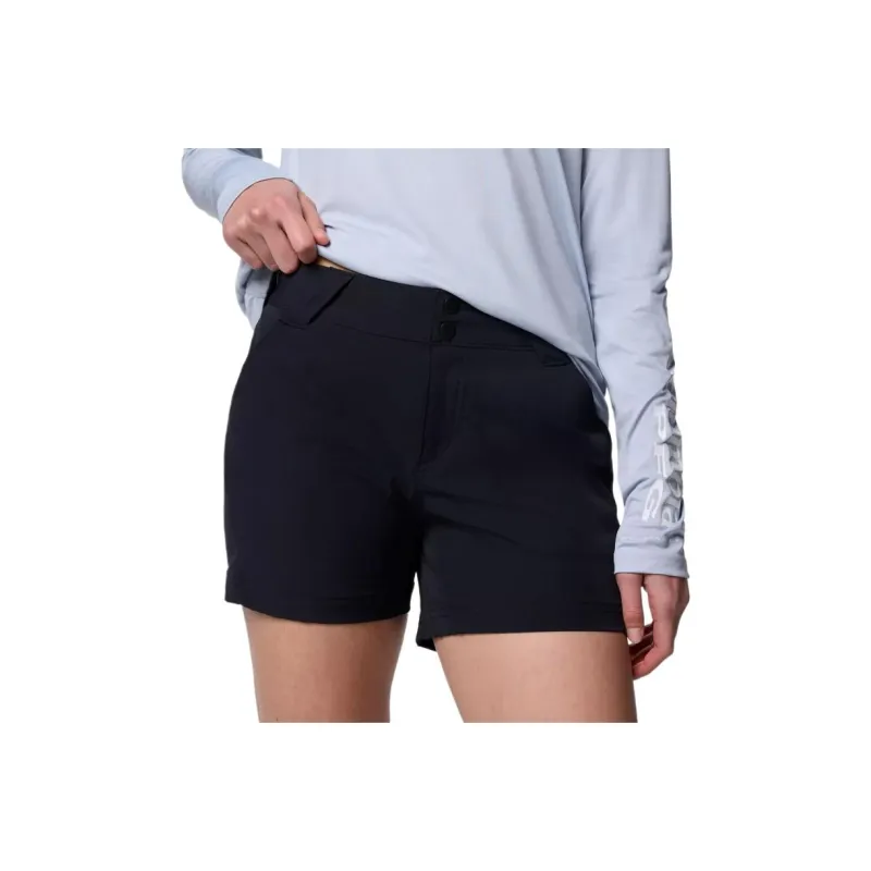 Columbia PFG Coral Point Casual Shorts Women's Black-0