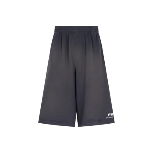 Balenciaga Large Shorts Faded Black/White