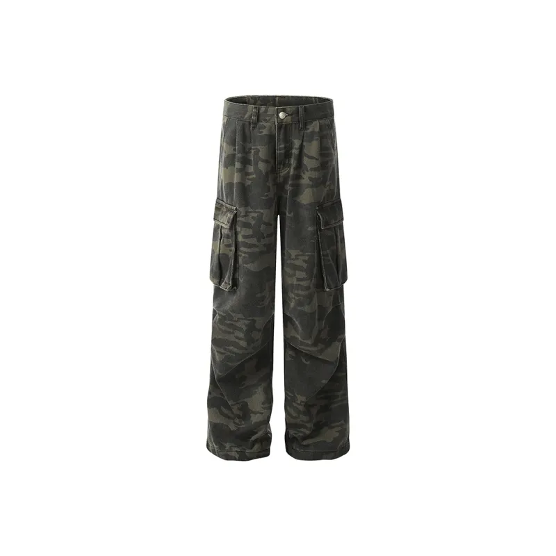 Ctbcaptainbeer Cargo Pants Unisex Camouflage-0