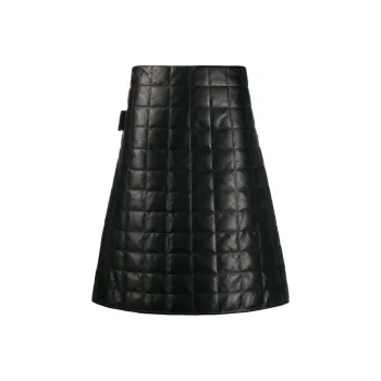 Bottega Veneta Casual Long Skirts Women's Black