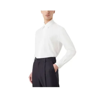 GIORGIO ARMANI Shirts Men White