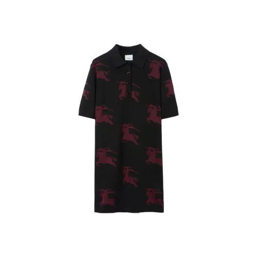 Burberry SS23 Short-Sleeved Dresses Women's Black