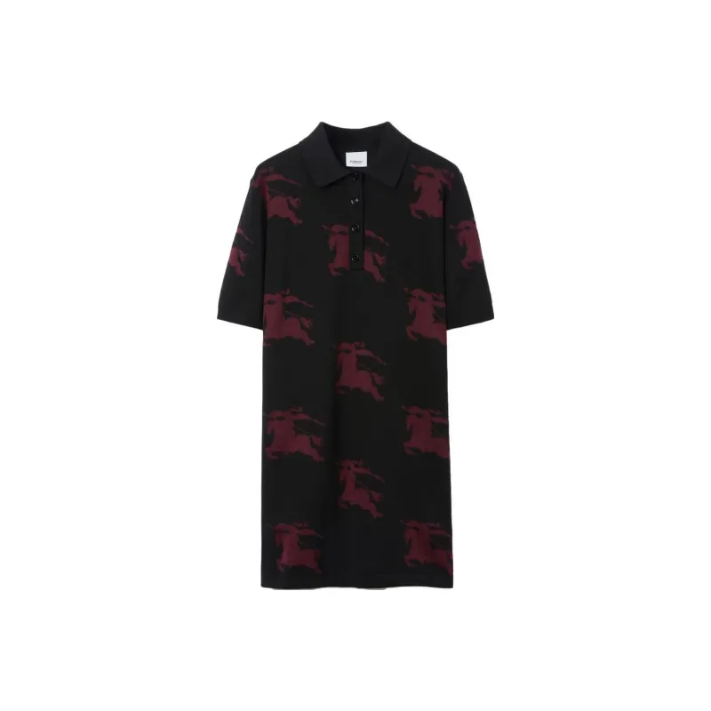 Burberry SS23 Short Sleeved Dresses Women's Black-0