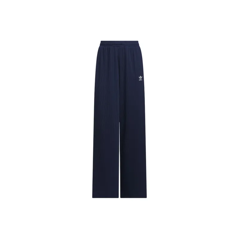 Adidas Originals Track SS25 Knitted Sweatpants Women's Dark Blue-4