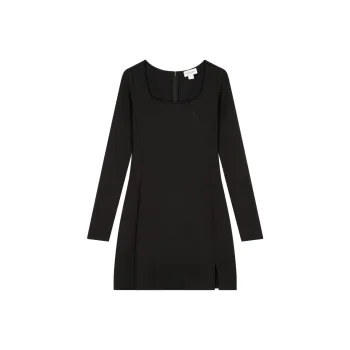 CALVIN KLEIN Long Sleeved Dresses Women's Black