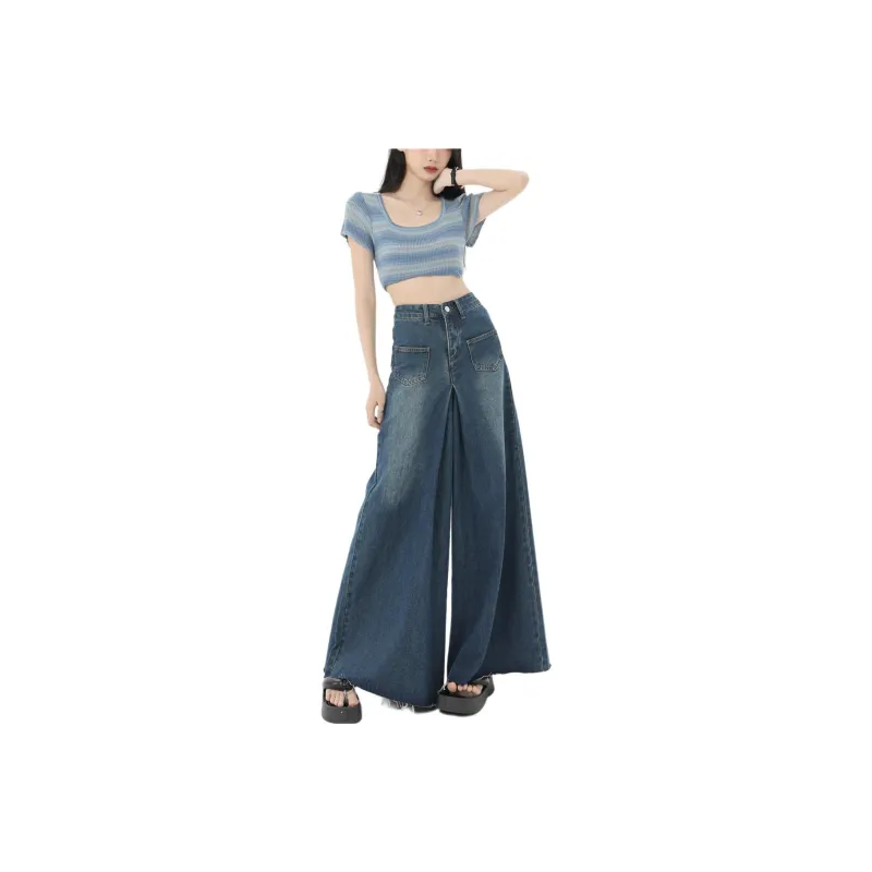 ZAVK Jeans Women's Vintage Blue-2