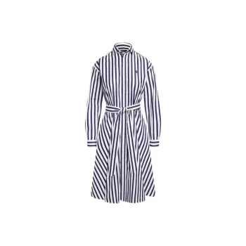 Polo Ralph Lauren Long Sleeved Dress Women's Marine Blue