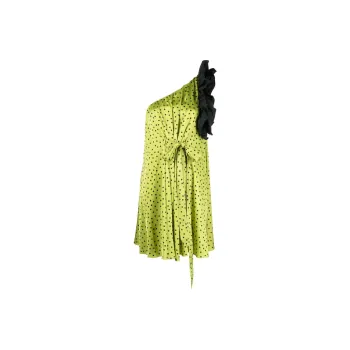 PINKO Sleeveless Dresses Women's Neon Green