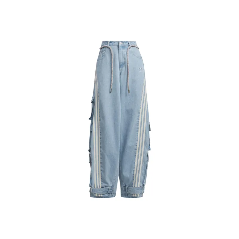 Adidas ADILLENIUM DENIM Jeans Women's Clear Blue-0