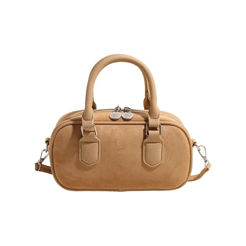 Morellybear PU Crossbody One Shoulder Handbag Women's Coffee/Khaki/Black/Red-6