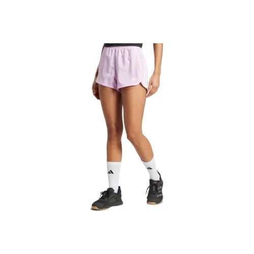 Adidas Free Shipping With AdiClub Pacer Training 3 Stripes Woven High Rise Shorts