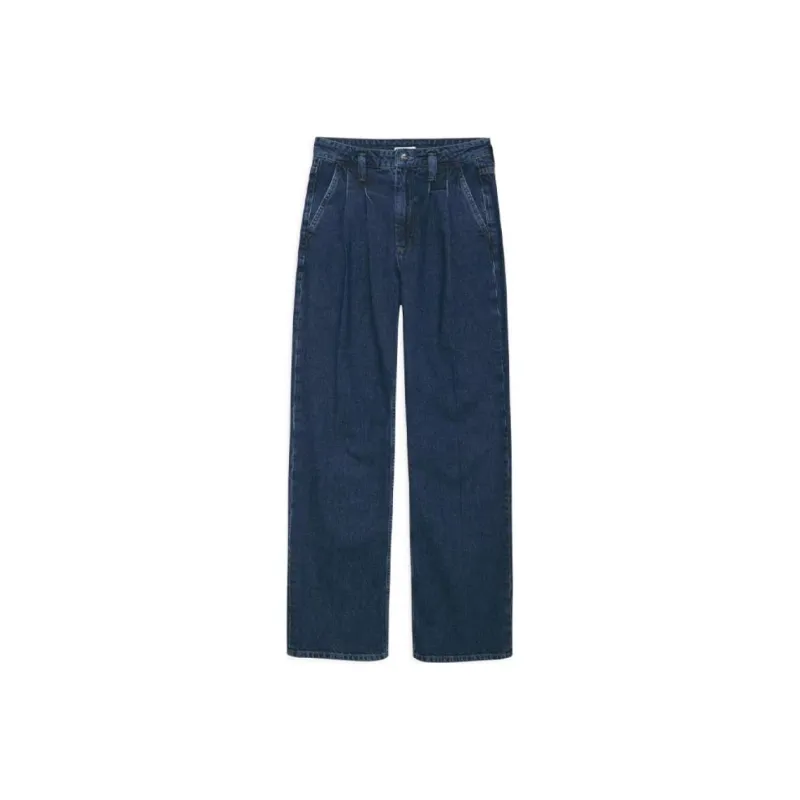 Anine Bing Carrie High rise Wide leg Jeans-0