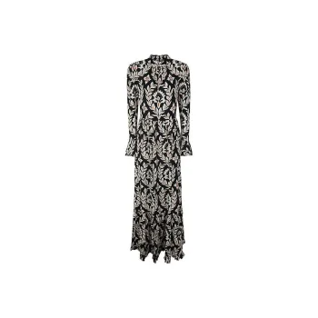 La DOUBLEJ. Visconti Ghirlanda print Maxi Dress