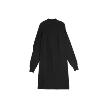 ELLE Long Sleeved Dresses Women's Black