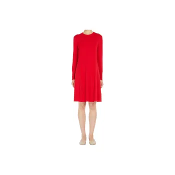 WEEKEND MaxMara Long Sleeved Dresses Women's Red