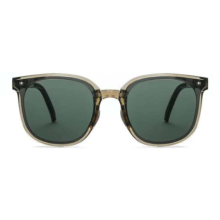 LASHION TR/Memory Plastic Square Sunglasses Unisex-6