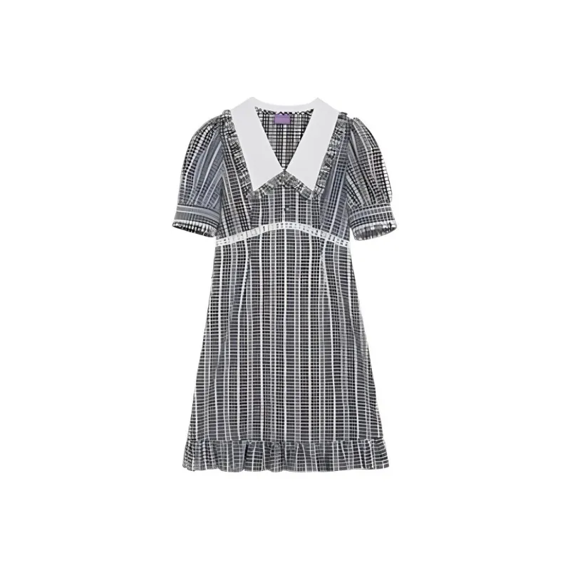 Omont Short Sleeved Dress Women's-3
